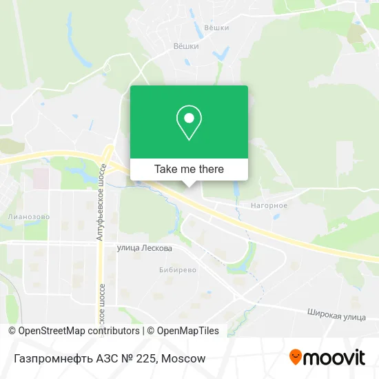 Газпромнефть АЗС № 225 map
