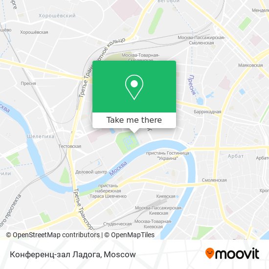 Конференц-зал Ладога map