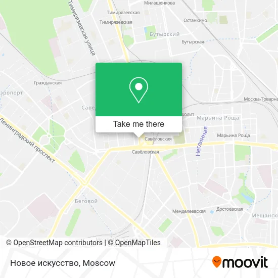 Новое искусство map