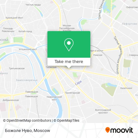 Божоле Нуво map