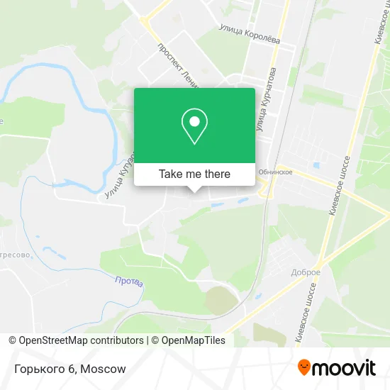 Горького 6 map