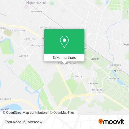 Горького, 6 map