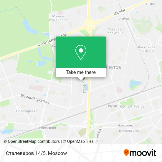 Сталеваров 14/5 map