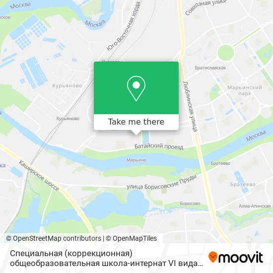 Специальная (коррекционная) общеобразовательная школа-интернат VI вида №20 map