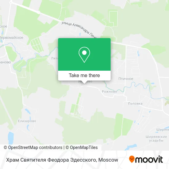 Храм Святителя Феодора Эдесского map