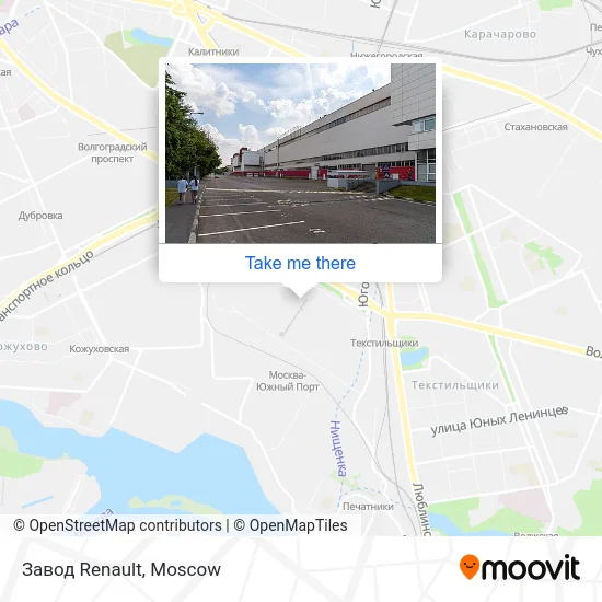 Завод Renault map