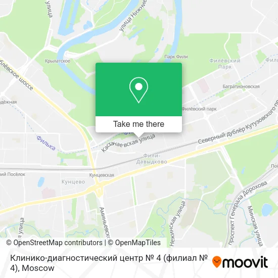 Клинико-диагностический центр № 4 (филиал № 4) map