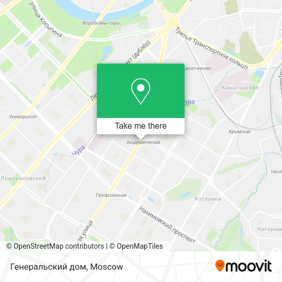 Генеральский дом map