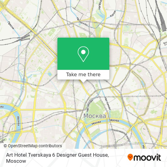 Art Hotel Tverskaya 6 Designer Guest House map