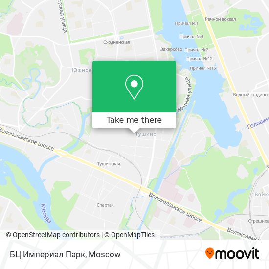 БЦ Империал Парк map