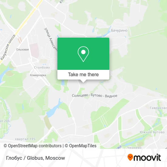 Глобус / Globus map