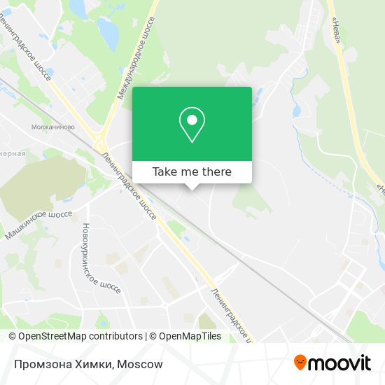 Промзона Химки map