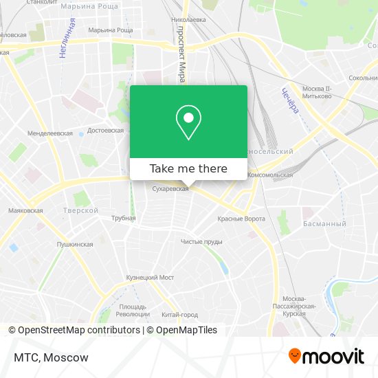 МТС map