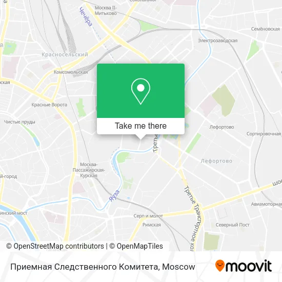 Приемная Следственного Комитета map