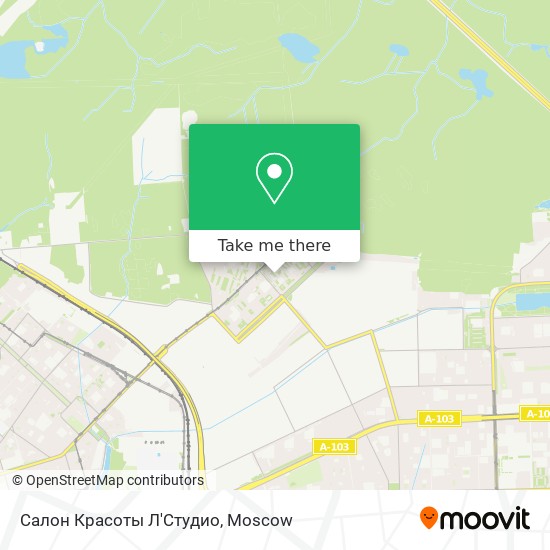 Салон Красоты Л'Студио map