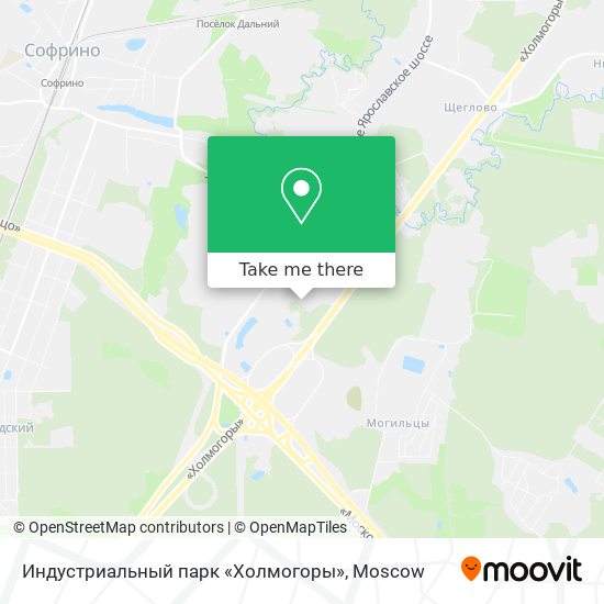 Индустриальный парк «Холмогоры» map