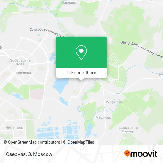 Озерная, 3 map