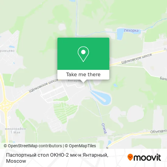 Паспортный стол ОКНО-2 мк-н Янтарный map