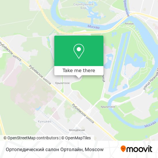 Ортопедический салон Ортолайн map