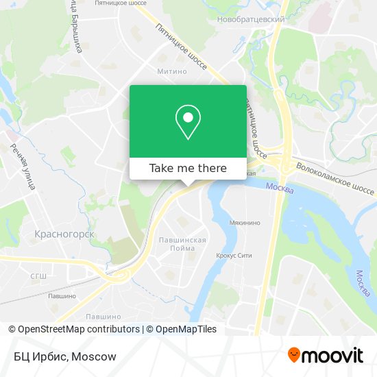 БЦ Ирбис map