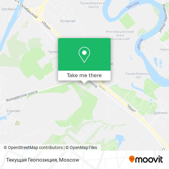 Текущая Геопозиция map