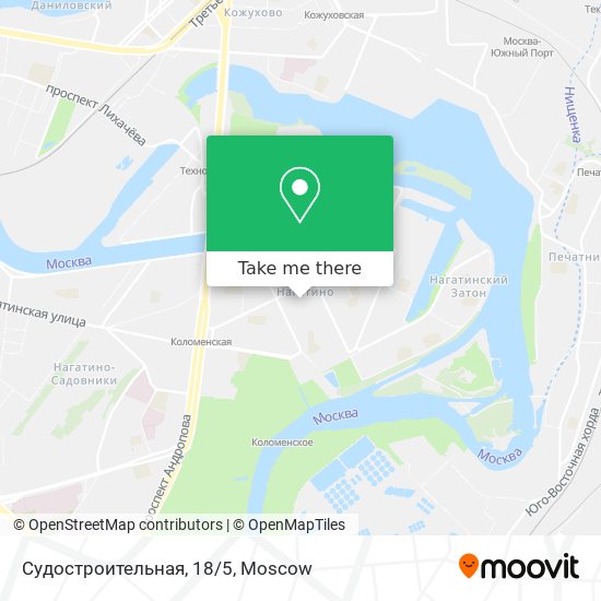 Судостроительная, 18/5 map