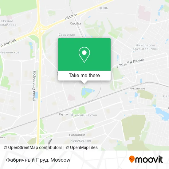 Фабричный Пруд map