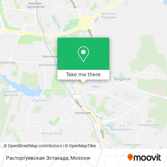 Расторгуевская Эстакада map