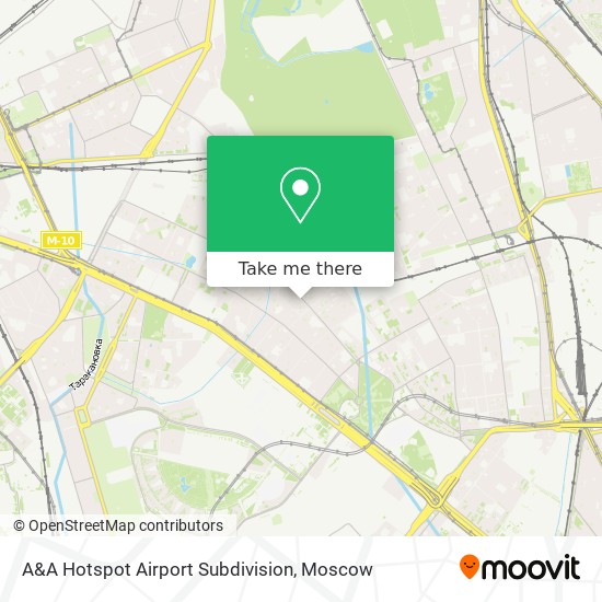 A&A Hotspot Airport Subdivision map