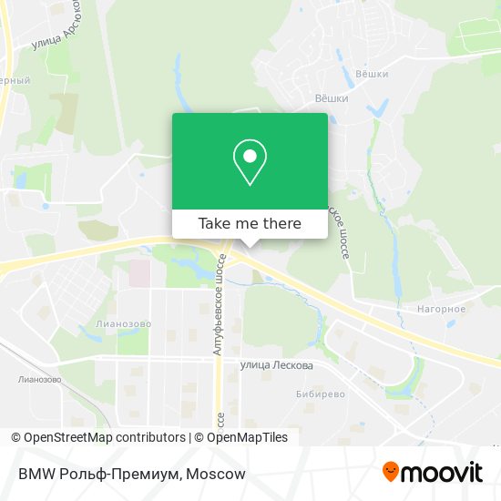 BMW Рольф-Премиум map