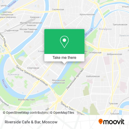 Riverside Cafe & Bar map