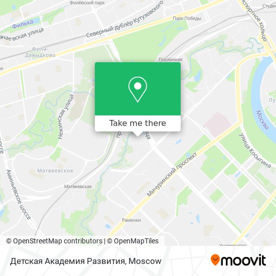 Детская Академия Развития map