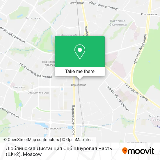 Люблинская Дистанция Сцб Шнуровая Часть (Шч-2) map