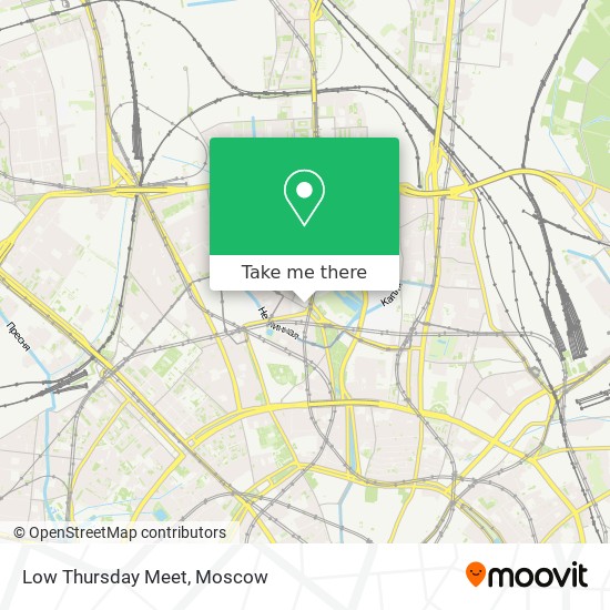 Low Thursday Meet map