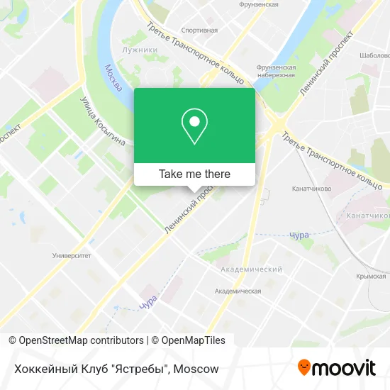 Хоккейный Клуб "Ястребы" map