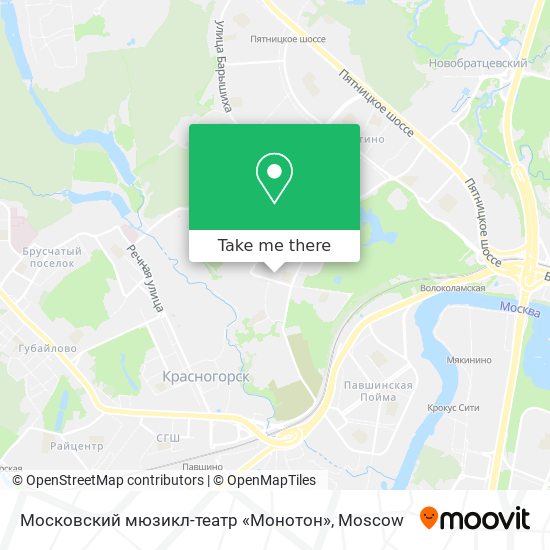 Московский мюзикл-театр «Монотон» map