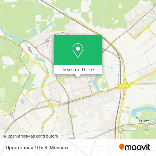 Просторная 10 к.4 map