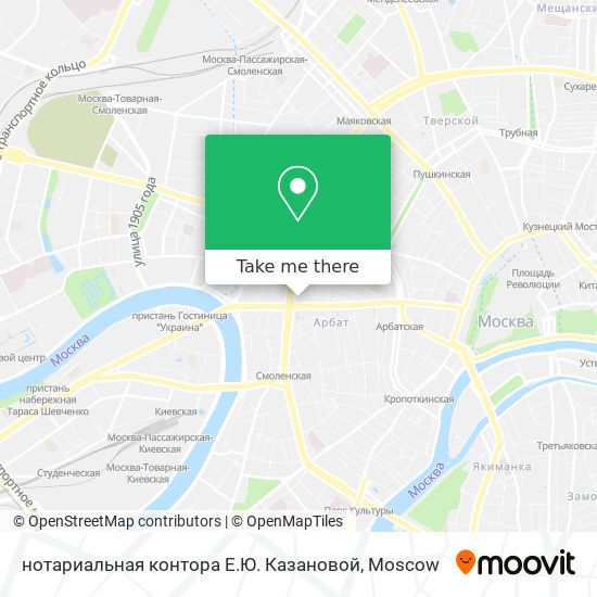 нотариальная контора Е.Ю. Казановой map