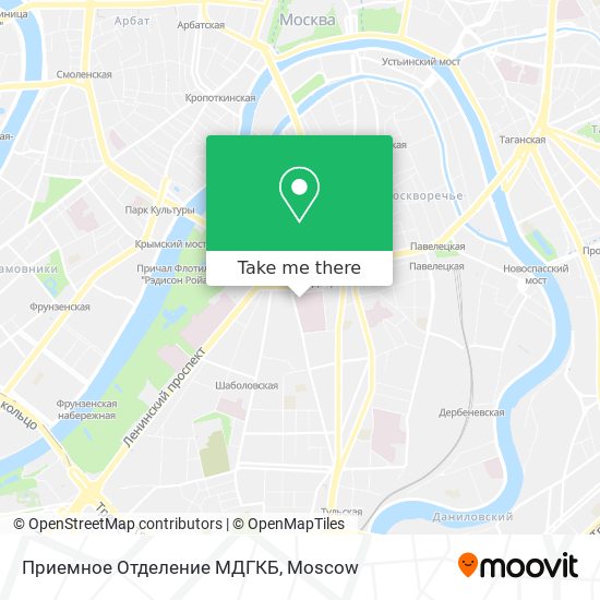 Приемное Отделение МДГКБ map