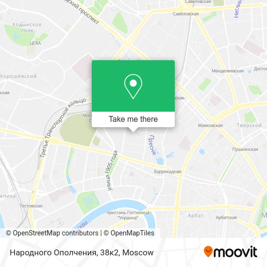Народного Ополчения, 38к2 map