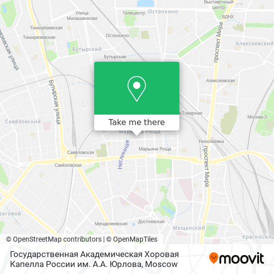 Государственная Академическая Хоровая Капелла России им. А.А. Юрлова map