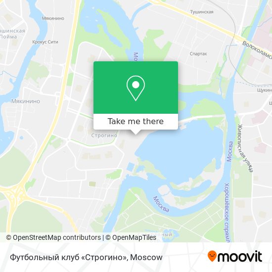 Футбольный клуб «Строгино» map