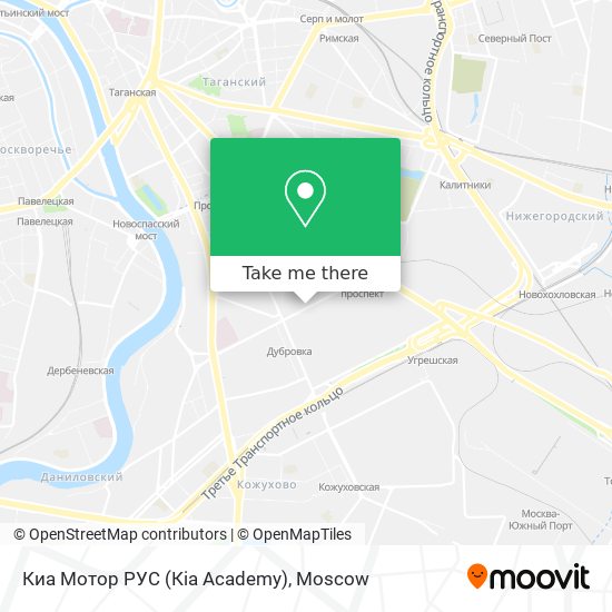 Киа Мотор РУС (Кia Academy) map