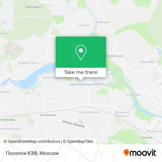 Поселок КЗФ map