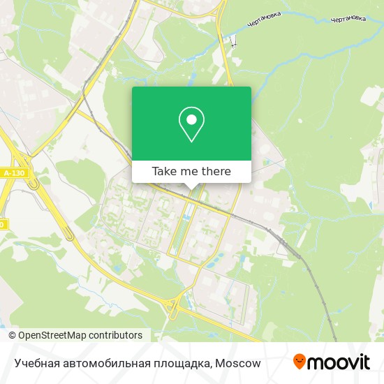 Учебная автомобильная площадка map