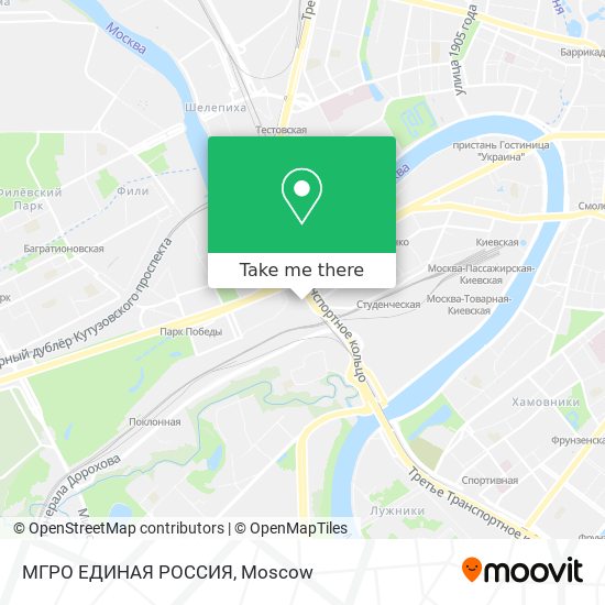 МГРО ЕДИНАЯ РОССИЯ map