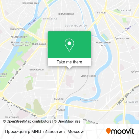Пресс-центр МИЦ «Известия» map