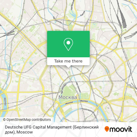 Deutsche UFG Capital Management (Берлинский дом) map