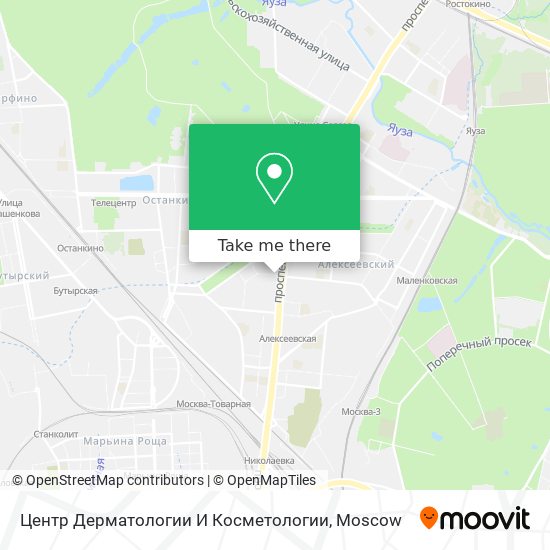 Центр Дерматологии И Косметологии map