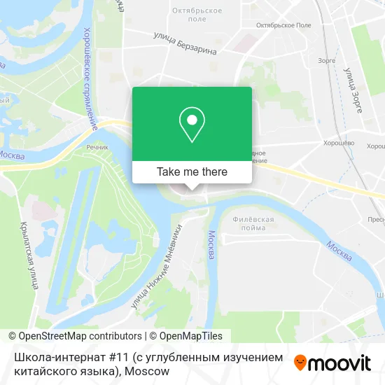 Школа-интернат #11 (с углубленным изучением китайского языка) map